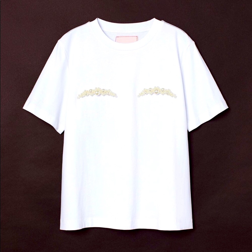 Simone Rocha X H&M Appliqued T-shirt